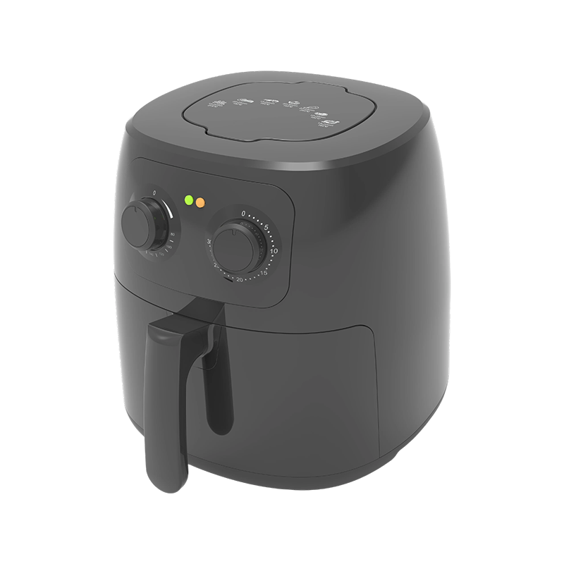 AF-5202 Minimalistische gebogene mechanische Heißluftfritteuse