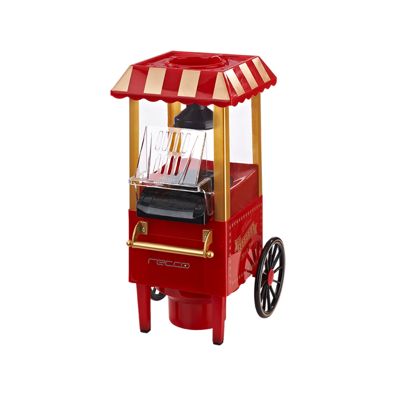 Mini-Popcornmaschine im Cart-Stil