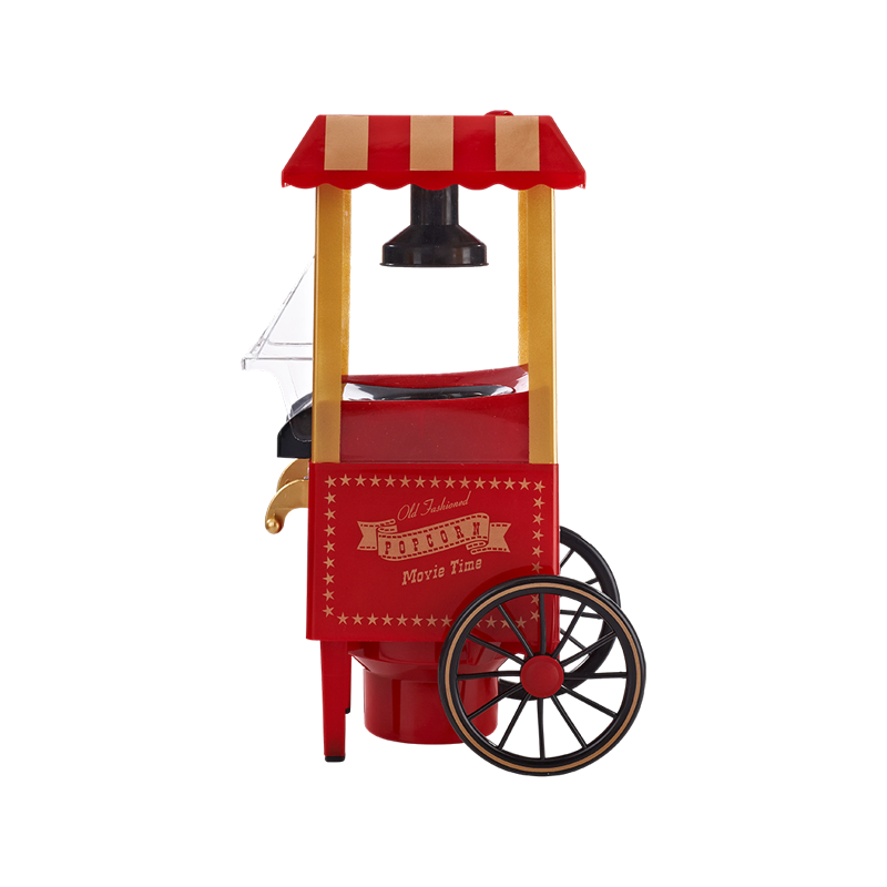 Mini-Popcornmaschine im Cart-Stil