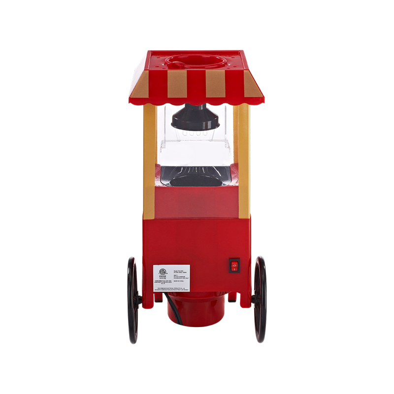 Mini-Popcornmaschine im Cart-Stil