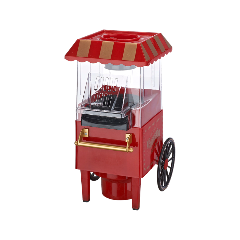 1200 W Mini-Popcorn-Haushaltsmaschine im Cart-Stil 1200 W Mini-Popcorn-Haushaltsmaschine im Cart-Stil